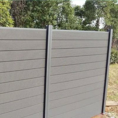 Barrière Panels de 90 x de 90mm WPC panneaux de clôture composés de sécurité de 120 x de 120mm