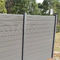 Barrière Panels de 90 x de 90mm WPC panneaux de clôture composés de sécurité de 120 x de 120mm