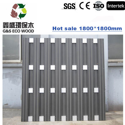 Barrière composée extérieure Boards de Panels Anti Corrosion de barrière étanche à l'humidité de 200mm WPC