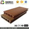 Plancher en bois imperméable de Decking composé creux de terrasse de WPC WPC pour