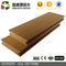 Plancher composé en plastique en bois écologique tuiles en bois en plastique extérieures de 140 x de 23mm